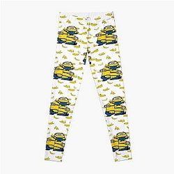 Minions Leggings - Hungry Cute Minions Suche nach fliegenden Bananas Minions Geschenke Leggings RB2709