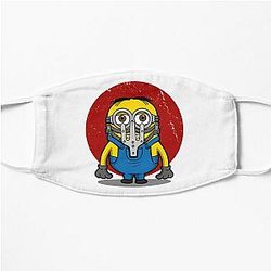 Minions Face Masks - Cartoon Mad Minion/Design For Fans Flat Mask RB2709