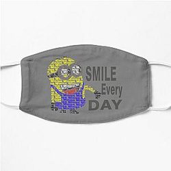 Minions Face Masks - Cartoonminion Smile Every Day Flat Mask RB2709