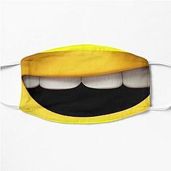 Minions Face Masks - Minions Mouth Teeth  For Children  Flat Mask RB2709
