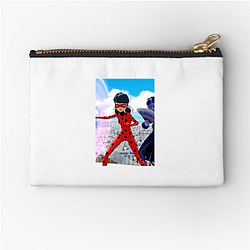 Miraculous's heroes are Ladybug and Cat Noir Miraculous Zipper Pouches