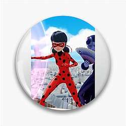 Miraculous's heroes are Ladybug and Cat Noir Miraculous Pins