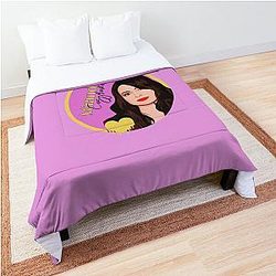 Miranda Cosgrove Art Drawing Comforter