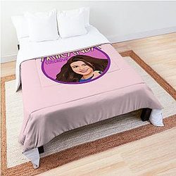 Miranda Cosgrove Art Drawing Comforter