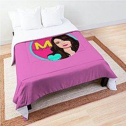 Miranda Cosgrove Art Cover Drawing Sticker Comforter