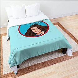 Miranda Cosgrove Art Comforter Drawing Sticker