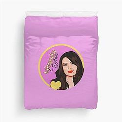 Miranda Cosgrove Art Duvet Cover