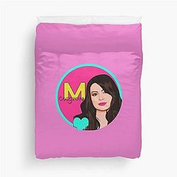 Miranda Cosgrove Art Cover Drawing Duvet Cover Sticker