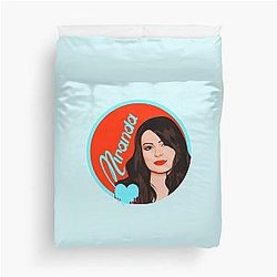 Miranda Cosgrove Art Duvet Cover