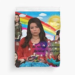 Do not be depressed. iCarly Miranda Cosgrove recommends Duvet Cover