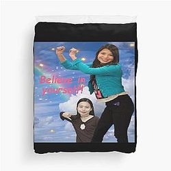 Miranda Cosgrove iCarly Believe in Yourself Duvet Cover