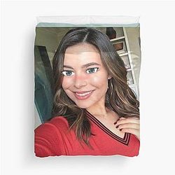Miranda Cosgrove anime Duvet Cover