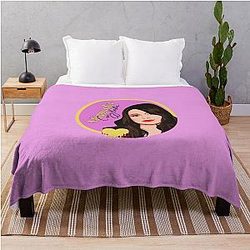 Miranda Cosgrove Art Drawing Blanket