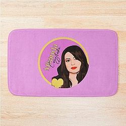 Miranda Cosgrove Art Cover Drawing Sticker Bath Mat