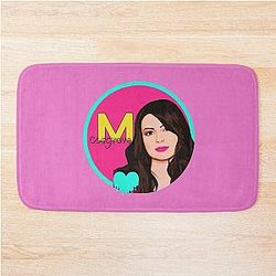 Miranda Cosgrove Art Cover Drawing Bath Mat