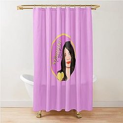 Miranda Cosgrove Art Cover Drawing Shower Curtain