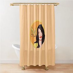 Miranda Cosgrove Art Drawing Shower Curtain