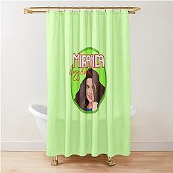 Miranda Cosgrove Art Shower Curtain