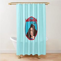 Miranda Cosgrove Art Drawing Shower Curtain