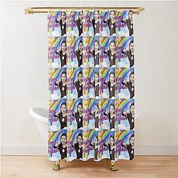Miranda Cosgrove Believe Yourself Shower Curtain