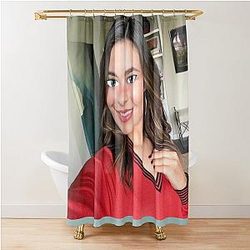 Miranda Cosgrove Anime Shower Curtain