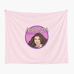 Miranda Cosgrove Art Drawing Tapestry