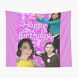Miranda Cosgrove wishes Happy Birthday Tapestry