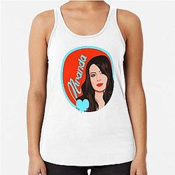 Miranda Cosgrove Art Cover Drawing Tank Top