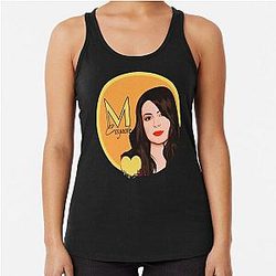 Miranda Cosgrove Art Cover Drawing Tank Top