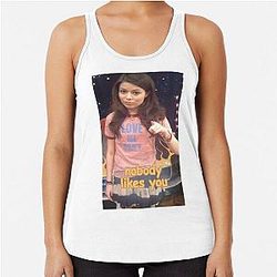 Nobody likes you Miranda Cosgrove iCarly Racerback Tank
