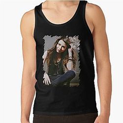 Miranda Cosgrove Oil Paint Tank Top