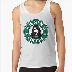 Miranda Cosgrove - Kissin' U Coffee Tank Top