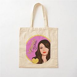 Miranda Cosgrove Art Cotton Tote Bag