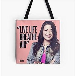 Miranda Cosgrove Icarly All Over Print Tote Bag