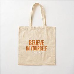Believe In Yoursel, Miranda Cosgrove Cotton Tote Bag