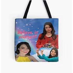 Believe in yourself. Miranda Cosgrove iCarly Tote Bag