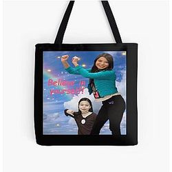 Miranda Cosgrove iCarly Believe in yourself All Over Print Tote Bag