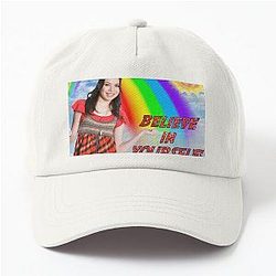 Miranda Cosgrove Believe in Yourself Rainbow Color Dad Hat