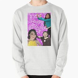 of Miranda Cosgrove wishes Happy Birthday Pullover Sweatshirt