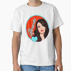Miranda Cosgrove Art Cover Drawing Classic T-Shirt