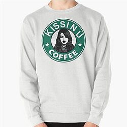 Miranda Cosgrove Kissin' U Coffee Pullover Sweatshirt