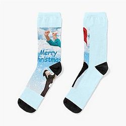 Miranda Cosgrove Christmas Socks