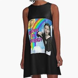 Miranda Cosgrove A-Line Dress
