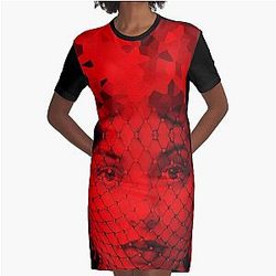 Miranda Cosgrove Celebrity Graphic T-Shirt Dress