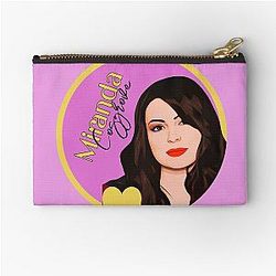 Miranda Cosgrove Art Drawing Pouch Zipper Sticker Cover
