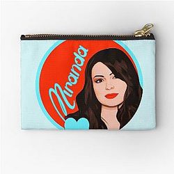 Miranda Cosgrove Art Drawing Sticker Zipper Pouch