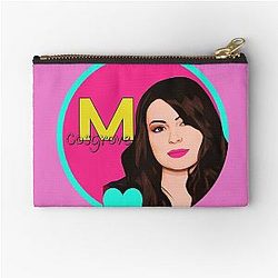 Miranda Cosgrove Art Cover Zipper Pouch