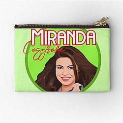 Miranda Cosgrove Art Drawing Sticker Pouch