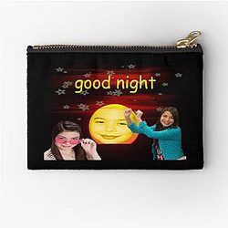 Miranda Cosgrove says good night iCarly Zipper Pouch