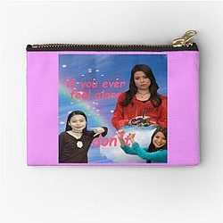 Don't feel alone Miranda Cosgrove iCarly Zipper Pouch